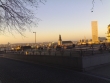 Perfect spring afternoon from the Palais de Justice overlooking the Brussels pentagon