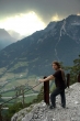 Me pretending to be fit by hiking in Austria (Photo courtesy of Scott)