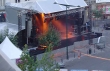 Stage rigged, lighting being programmed