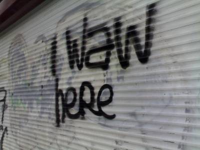 I waw here