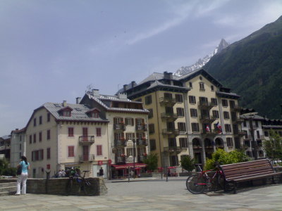 Place de l'Eglise, Chamonix
