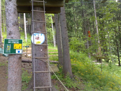 Start of a site — Les Planards, Chamonix