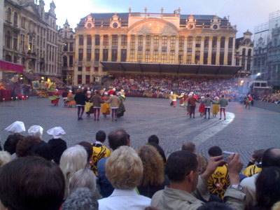 The main show on the Grand Place