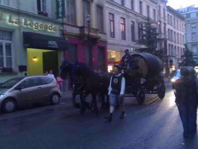 The beer wagon