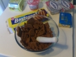 About to crush the biscuits for the biscuit base