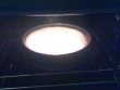 Cake, ready to leave the oven