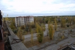 Pripyat - Hotel Polissya - View of main square and main road