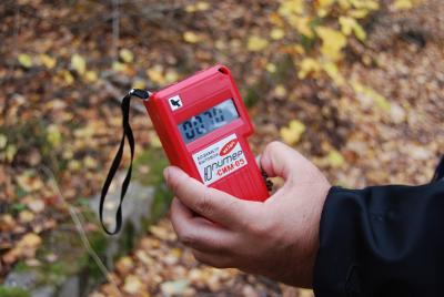 Pripyat - School - Playground radiation level
