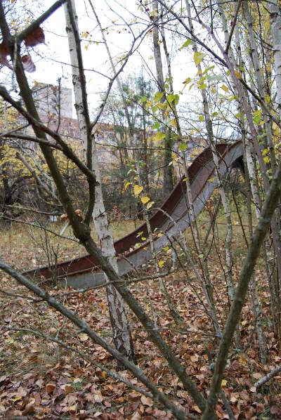 Pripyat - School - Playground slide