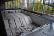 Pripyat - Sports complex - Azure pool - View from catwalk 2