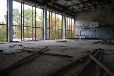 Pripyat - Sports complex - Basketball court