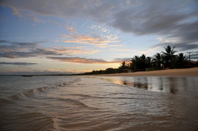 Sunset at the beach (Corumbau, Bahia, Brazil)