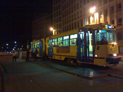 Fridge on tram (worth a shot, right?)