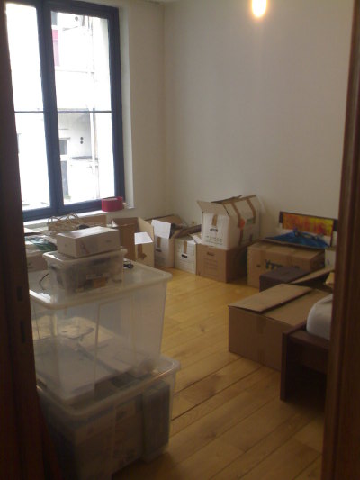 Still a work in progress: The spare room (for things we can't be bothered dealing with yet)