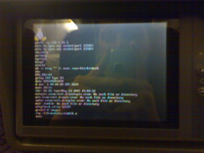 Broken in-flight entertainment