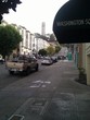 Coit Tower in the distance (Filbert Street)