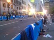 Marathon starting line left-overs