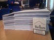 Printed security reports