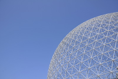 Biosphère (Montréal) - Blue sky