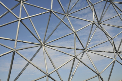 Biosphère (Montréal) - Structure up close