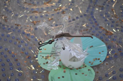Eaton Centre (Underground City) Recycling Display - Dragonfly over water lily